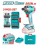 TOTAL CHAVE DE IMPACTO COMBO 31PCS TOSLI240966 Total Herramientas Oficial