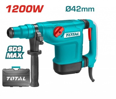 TOTAL MARTELO ROTATIVO SDS-MAX 1200W TH112426  Total Herramientas Oficial