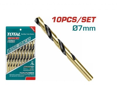TOTAL BROCAS HSS TAC100703 7.0X109X69MM Total Herramientas Oficial