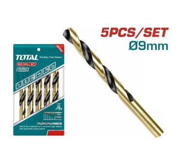 TOTAL  BROCA HSS TAC100903  09X125X81MM Total Herramientas Oficial