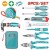 TOTAL KIT FERRAMENTA MANUAIS 9PCS  THKTHP90097 Total Herramientas Oficial
