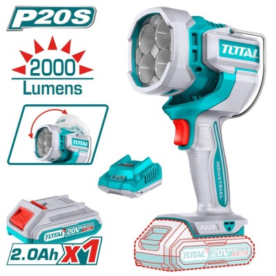 TOTAL LÂMPADA DE TRABALHO 20V UTWLI20881  22.5W   Total Herramientas Oficial