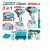 TOTAL COMBO 3PCS  CHAVE DE IMPACTO+ PARAFUSADEIRA +LAMPADA 20V  TOSLI241195 Total Herramientas Oficial