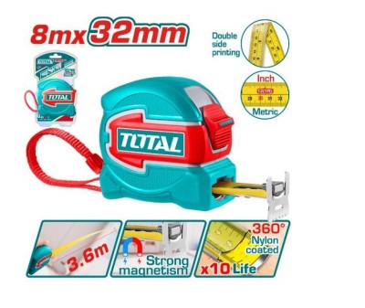 TOTAL  TRENA 8M X 32MM  TMT80832 Total Herramientas Oficial