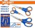 WADFOW CONJUNTO DE TESOURAS  WSX4633 (3PCS) Total Herramientas Oficial