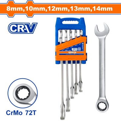 WADFOW CONJUNTO DE CHAVES TRINQUETE WSP4205 Total Herramientas Oficial