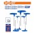 WADFOW CONJUNTO DE CHAVE TORX COM CABO EM T WHK3481 8PCS Total Herramientas Oficial