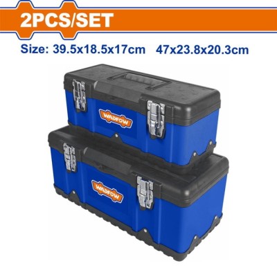 WADFOW CAIXA DE FERRAMENTAS 2PCS   WTB6A02  Total Herramientas Oficial