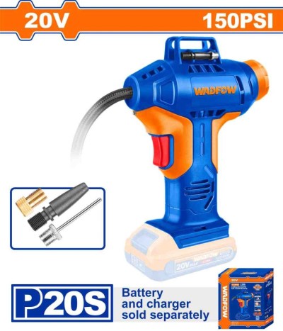 WADFOW COMPRESOR DE AR 20V 150PSI  WLN2520 Total Herramientas Oficial