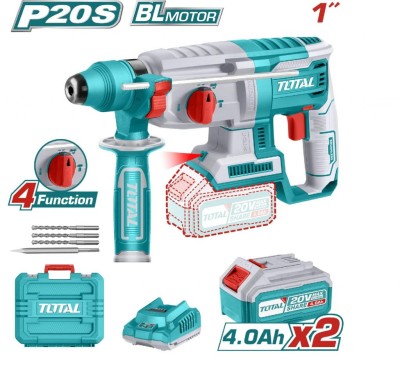 TOTAL MARTLETE 20V TRHLI202287 2B 4A.H MOTOR SEM ESCOVAS Total Herramientas Oficial