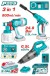 TOTAL  COMBO 3PCS 20V  TOSLI230522 Total Herramientas Oficial