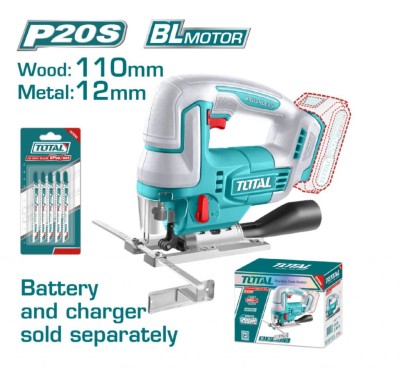 TOTAL TICO TICO 20V  TJSLI1008  MOTOR SEM ESCOVAS  Total Herramientas Oficial
