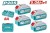 TOTAL KIT BATERIAS E CARREGADOR 20V TFBCLI20285 Total Herramientas Oficial