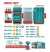 TOTAL KIT DE 44 BITS DE CHAVE DE FENDA E PORCAS MAGNÉTICAS TACSDL24408 Total Herramientas Oficial