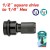 TOTAL ADAPTADOR 1/2 QUADRADO 1/4 HEX 50MM  TAC60501 Total Herramientas Oficial