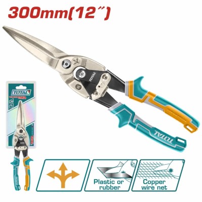 TOTAL  TESOURA LATA LONGA (RETA) 300MM   THT525106 Total Herramientas Oficial