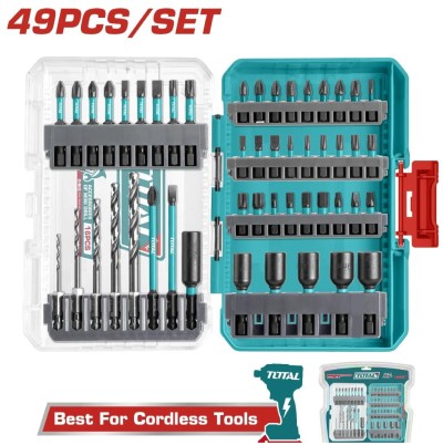 TOTAL KIT DE BROCAS 49PCS  TACSDL24906 Total Herramientas Oficial