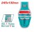 TOTAL BOLSA FERRAMENTAS 245X130MM  THT16P40125 Total Herramientas Oficial