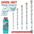 TOTAL KIT BROCAS DE ALVENARIA  5PCS  4-10MM   TACSD6055 Total Herramientas Oficial