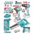 TOTAL COMBO 3PCS TOSLI250182  FURADEIRA + CHAVE DE FENDA + SOPRADOR Total Herramientas Oficial