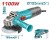 TOTAL  AMOLADORA ANGULAR   TG11012536  1100W Total Herramientas Oficial