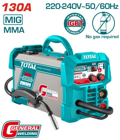 TOTAL MÁQUINA DE SOLDA TFC13018 130A 220V Total Herramientas Oficial