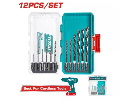 TOTAL  BROCA KIT 12PCS   TACSDL11206 Total Herramientas Oficial