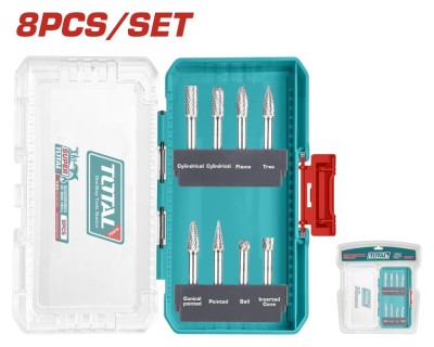 TOTAL  KIT BROCAS 8PCS 6MM  TACSDL10801 Total Herramientas Oficial