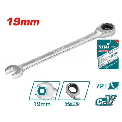 TOTAL CHAVE CATRACA 19MM  TCSPAR191  Total Herramientas Oficial