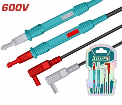 TOTAL CABO E PONTA PARA MULTITESTER  600V  TMT30851 Total Herramientas Oficial