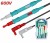 TOTAL CABO E PONTA PARA MULTITESTER  600V  TMT30851 Total Herramientas Oficial
