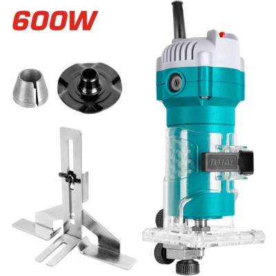 TOTAL TUPIA  MANUAL 600W UTLT6001 6MM Total Herramientas Oficial