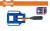 WADFOW SARGENTO BANCADA 70MM  WATV1528 Total Herramientas Oficial