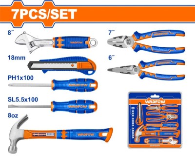 WADFOW  KIT FERRAMENTAS MANUAIS 7PCS   WHS5307   Total Herramientas Oficial