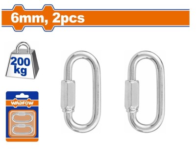 WADFOW  CHAVEIRO MOSQUETÃO 2PCS  WQL1K01 Total Herramientas Oficial