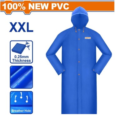 WADFOW CAPA DE CHUVAS 100% PVC  WRC2XXL Total Herramientas Oficial