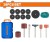 WADFOW RETIFICADOR  ACESSORIOS 38PCS   WRR5038  Total Herramientas Oficial
