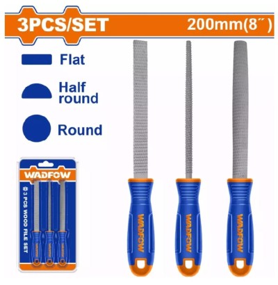 WADFOW KIT LIMA PARA MADEIRA 3PCS WSF1403 Total Herramientas Oficial