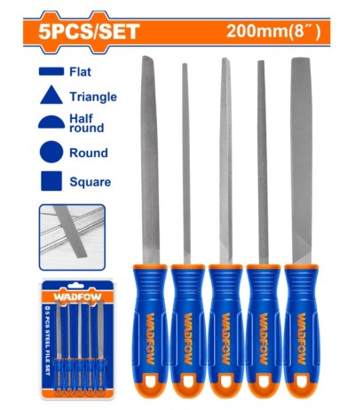 WADFOW KIT LIMA PARA FERRO 8 WSF2405 Total Herramientas Oficial