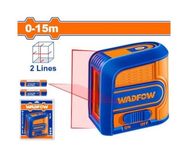 WADFOW NIVEL LASER 3D VERMELHO 15MT WLE1M03 Total Herramientas Oficial