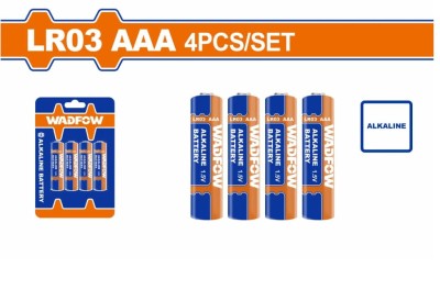 WADFOW  BATERIA AAA  WJX2K07 ALKALINA Total Herramientas Oficial