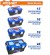WADFOW  JUEGO DE CAJAS DE HERRAMIENTAS 4PCS  WTB4104  13/16/19/24 Total Herramientas Oficial
