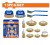WADFOW  ESCOVA KIT 13PCS  WCE6403  Total Herramientas Oficial