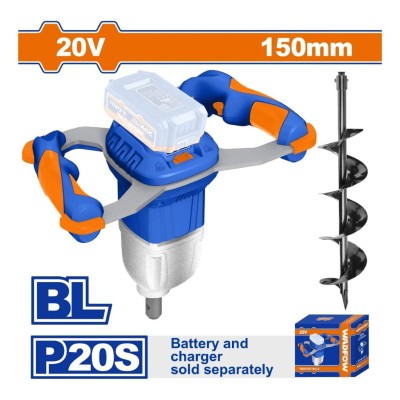 WADFOW BROCA TERRA 20V 150MM WQE15801 Total Herramientas Oficial