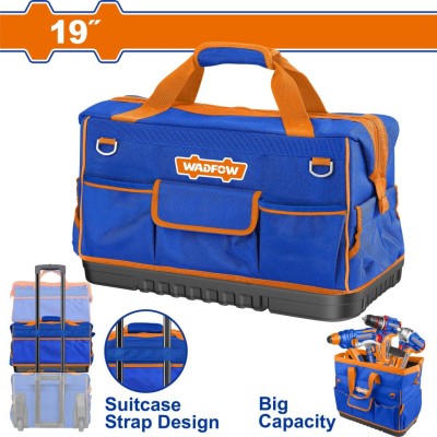 WADFOW  BOLSA DE FERRAMENTAS 19 25 BOLSOS  WTG3120 Total Herramientas Oficial