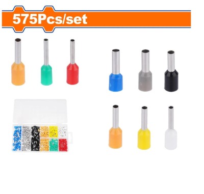 WADFOW CONECTORES DE CRIMPAGEM TUBULAR  WTT2B01 575PCS Total Herramientas Oficial