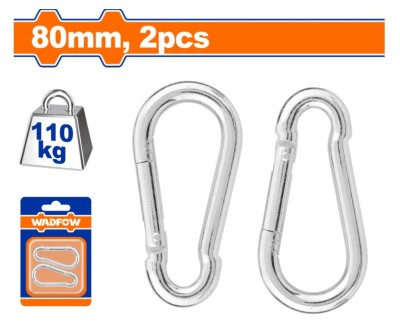 WADFOW MOSQUETÃO 2PCS WQL2K04 Total Herramientas Oficial