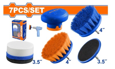 WADFOW KIT DE ESCOVAS PARA PARAFUSADEIRA  WND5402  7PCS Total Herramientas Oficial