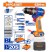 WADFOW KIT DE HERRAMIENTAS WDT4B91 91PCS Total Herramientas Oficial