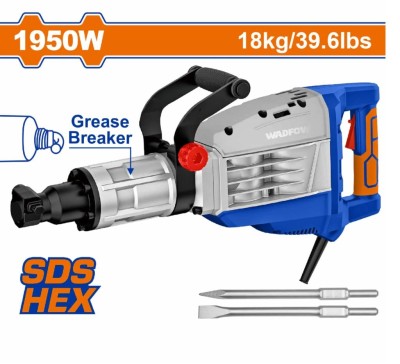 WADFOW MARTELETE DEMOLIDOR 1950W 220V WDB2D95 Total Herramientas Oficial